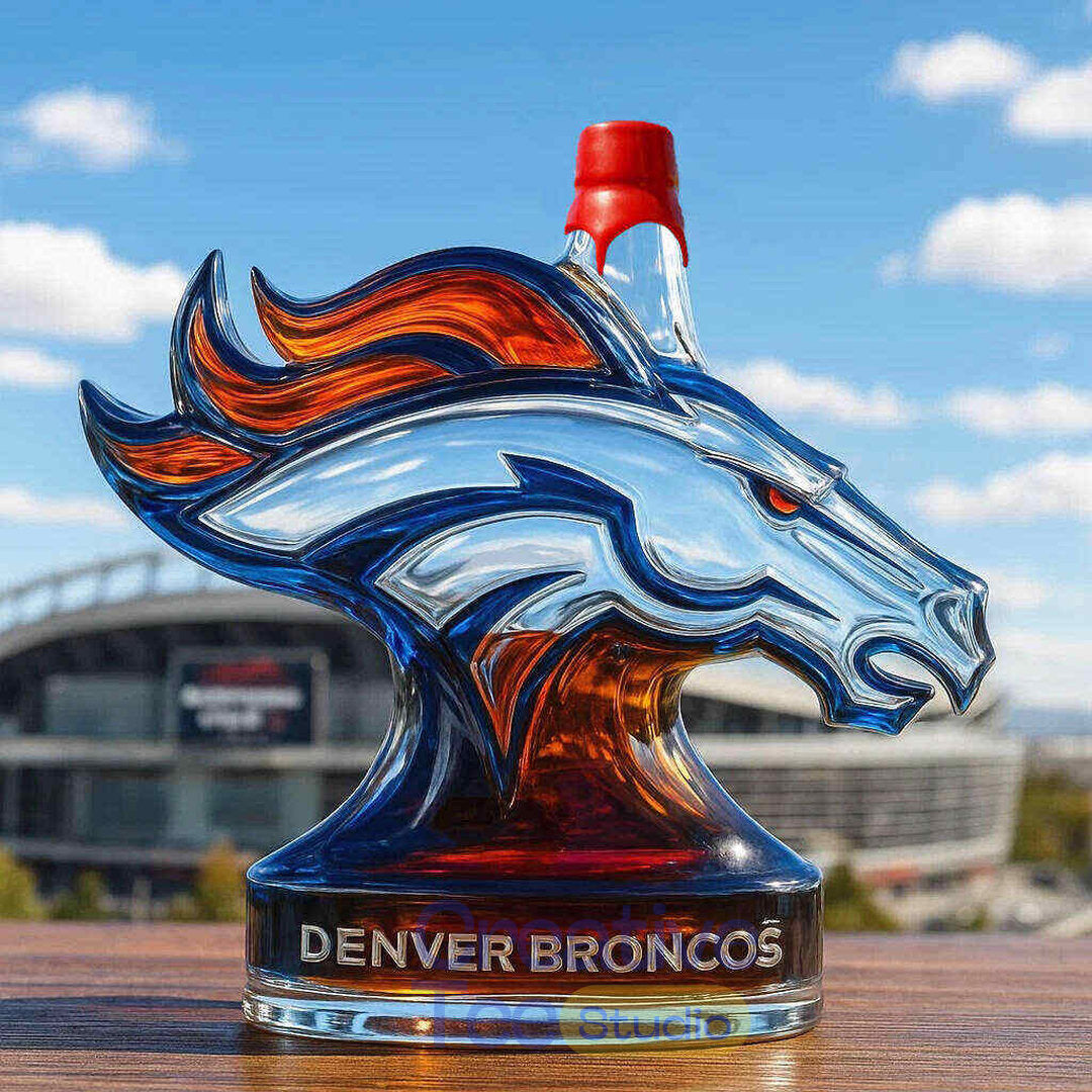 Denver Broncos Limited Edition Whiskey Decanter