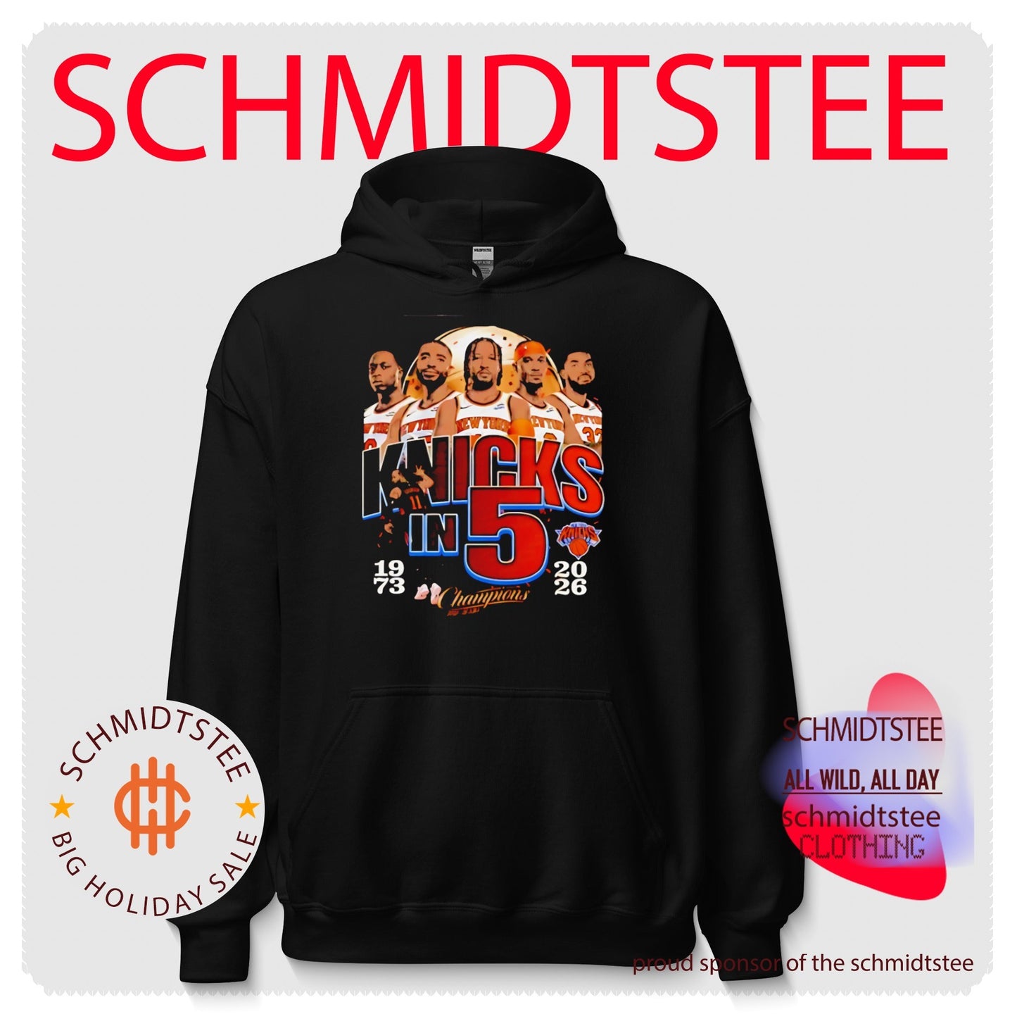New York Knicks in 5 champions 1973 2026 shirt