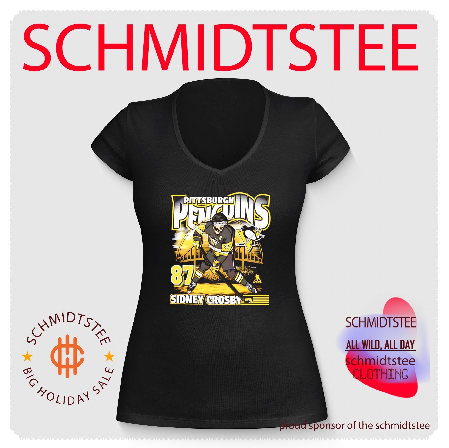 Pittsburgh Penguins Sidney Crosby City Name & Number shirt