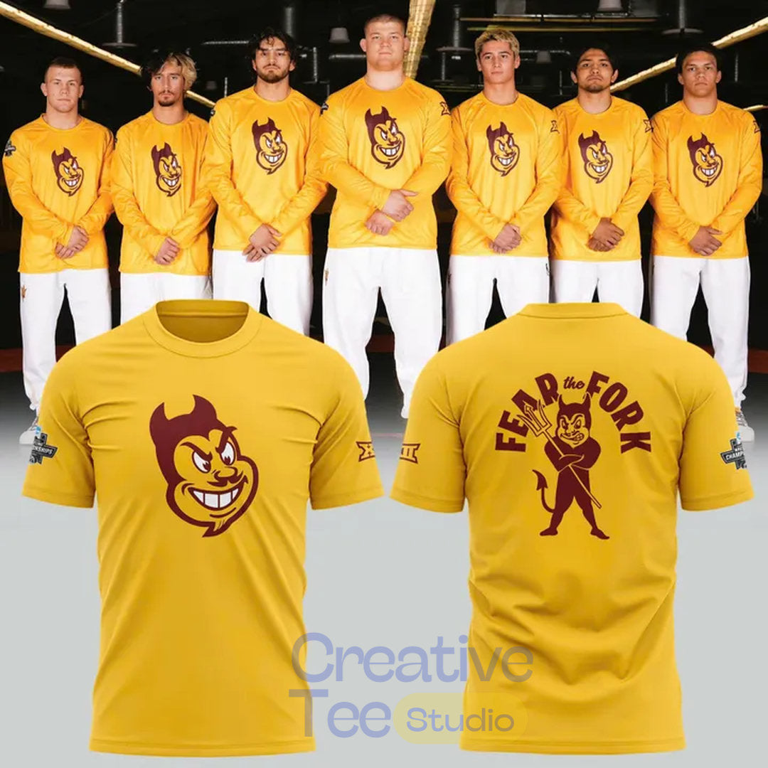 Arizona State Sun Devils 2026 NCAA Division I Men’s Wrestling Championships T-Shirt