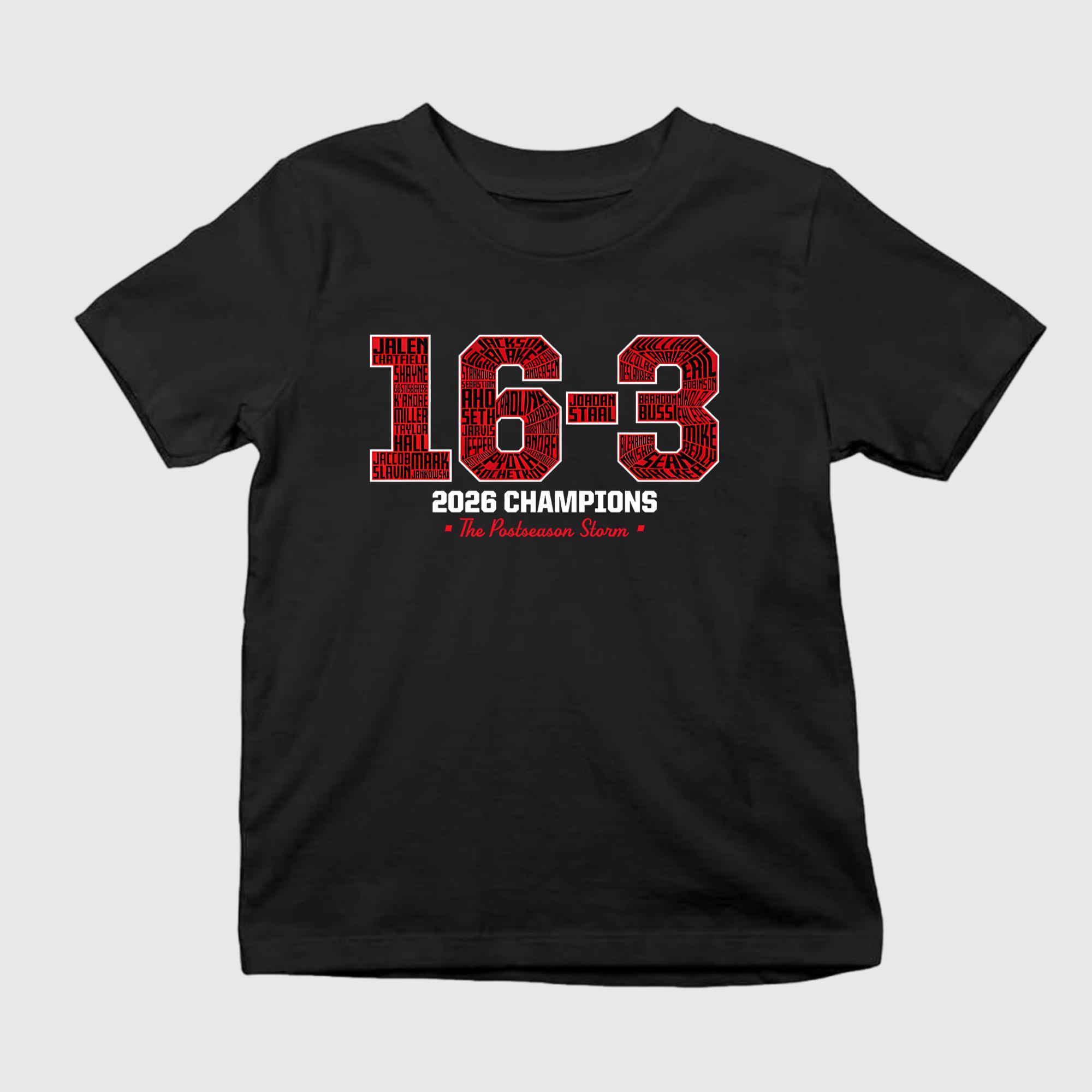 16-3 2026 Champions Shirt