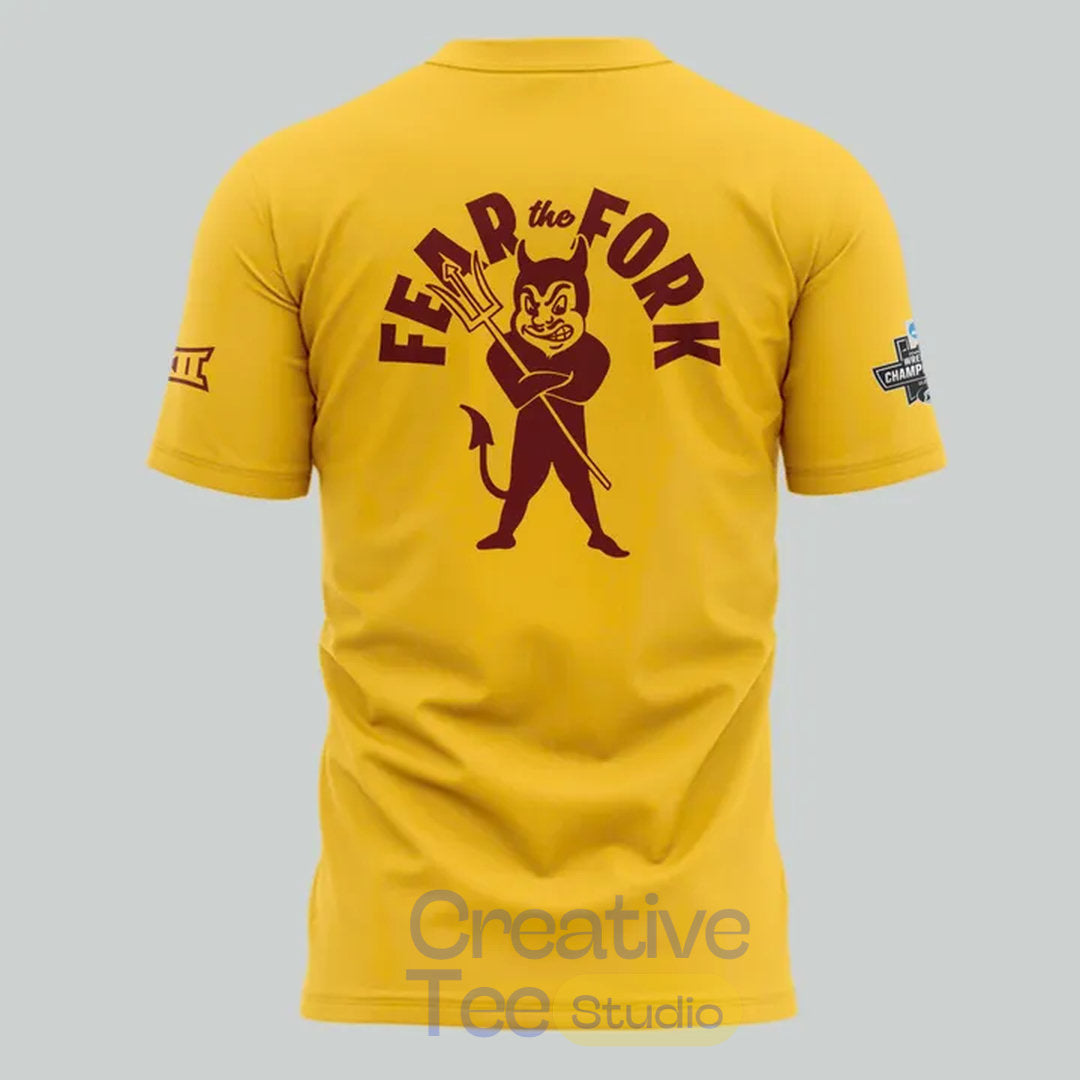 Arizona State Sun Devils 2026 NCAA Division I Men’s Wrestling Championships T-Shirt