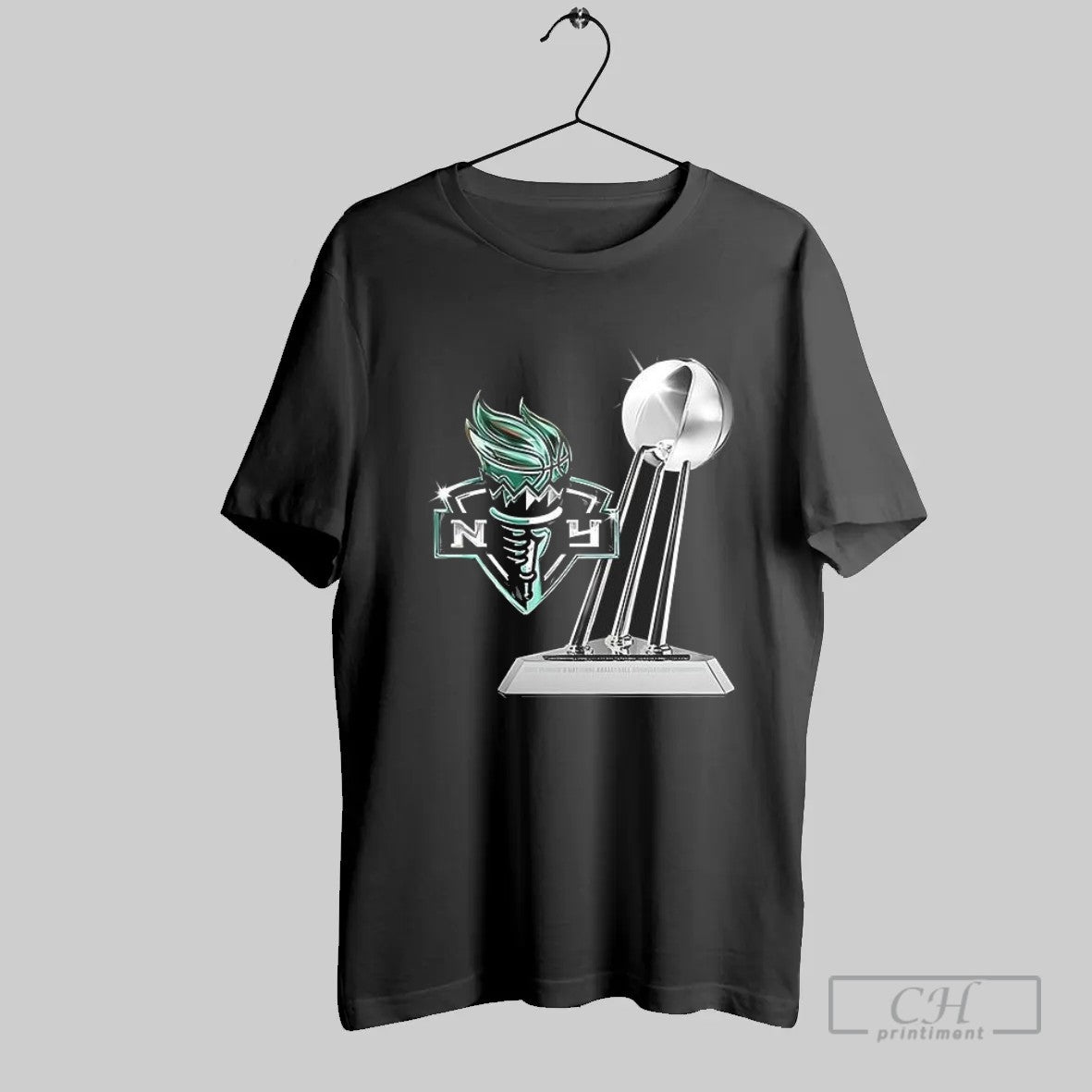 2023 Women_s National Basketball Association Champions New York Liberty Nyl Wnba Trophy T Shirt