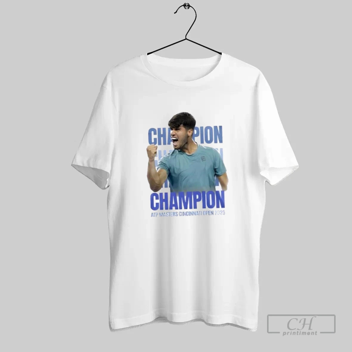 2025 Carlos Alcaraz Champion Atp Masters Cincinnati Open 2 Sided