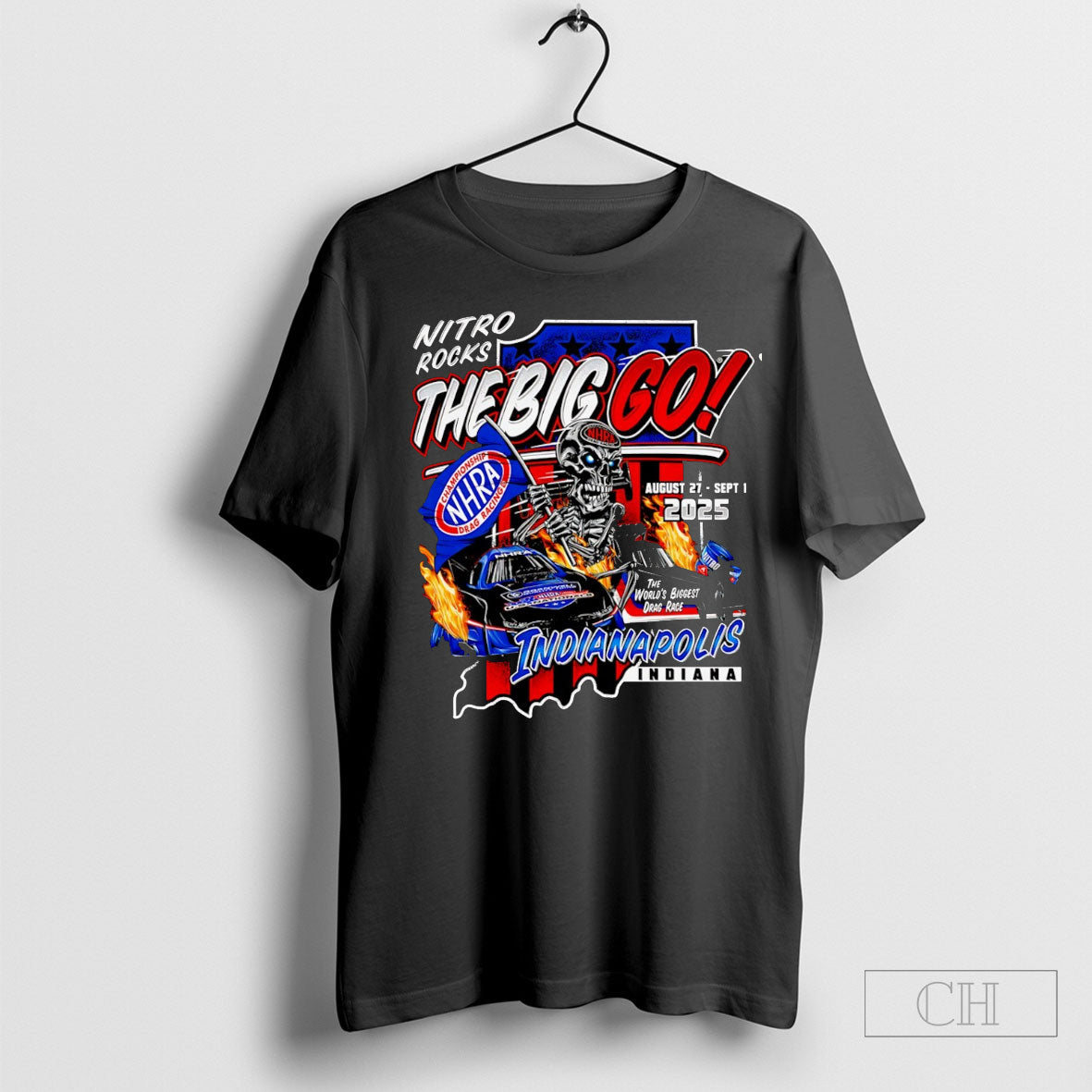 2025 Cornwell Quality Tools Nhra Us Nationals Nitro Junkie Tee Shirt