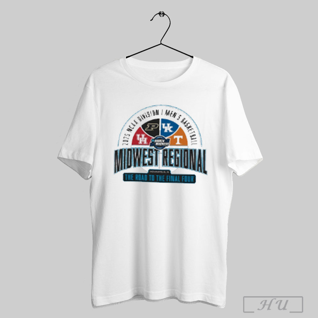 2025 Ncaa Di Mens Basketball Midwest Regional Indianapolis In T Shirt