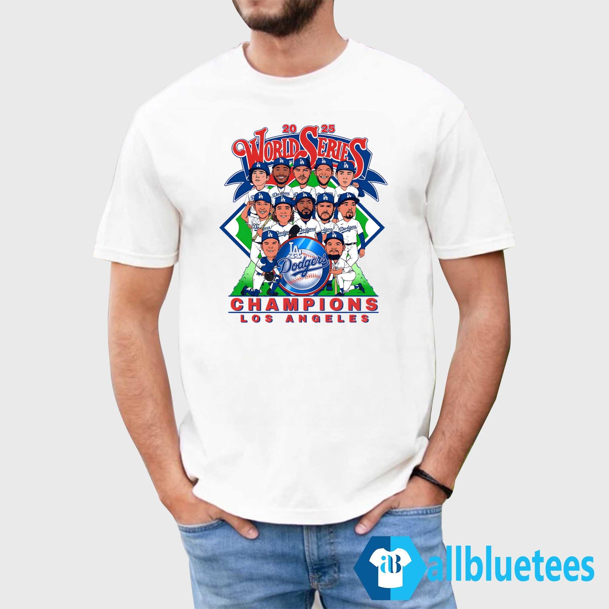 2025 World Series Champions Los Angeles Caricature Shirt