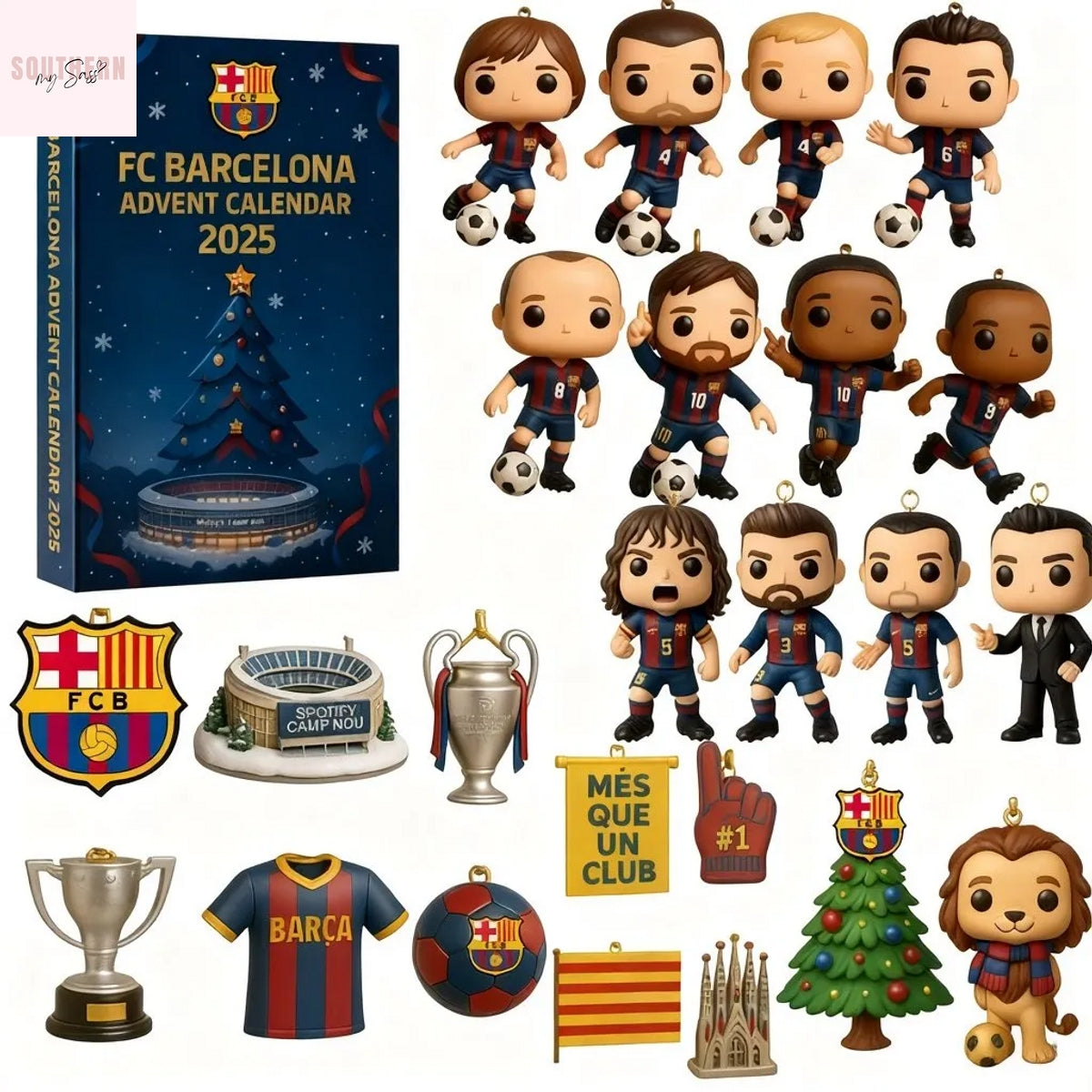 2025 FC Barcelona Advent Calendar