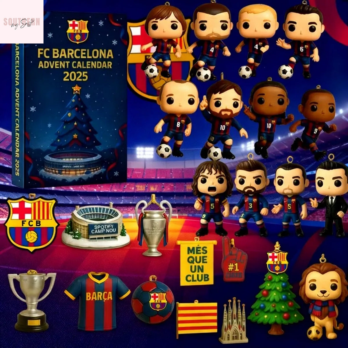 2025 FC Barcelona Advent Calendar