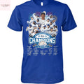 2025 National League Champions Los Angeles Dodgers Signature Unisex T-Shirt