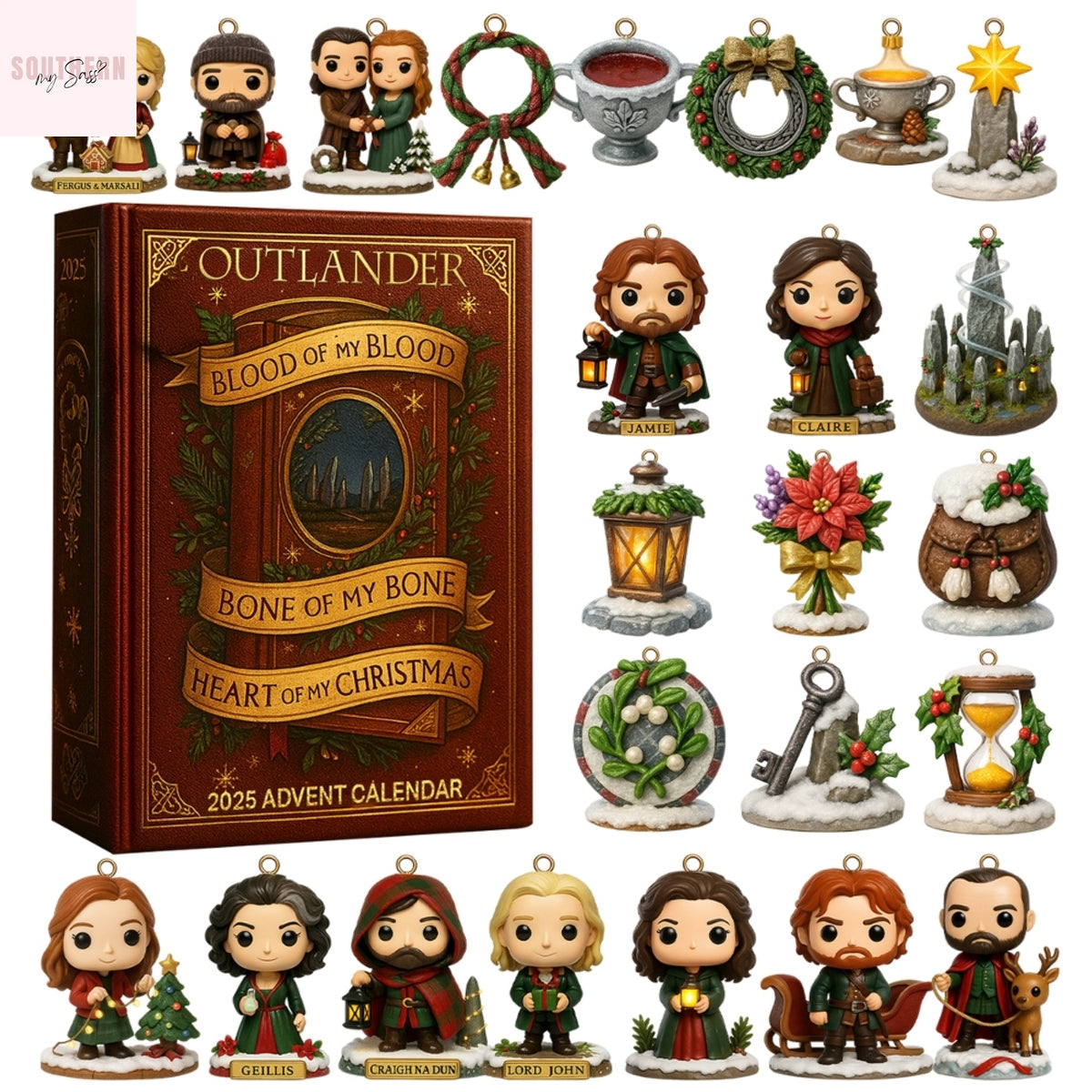 2025 Outlander Blood Of My Blood Bone Of My Bone Advent Calendar