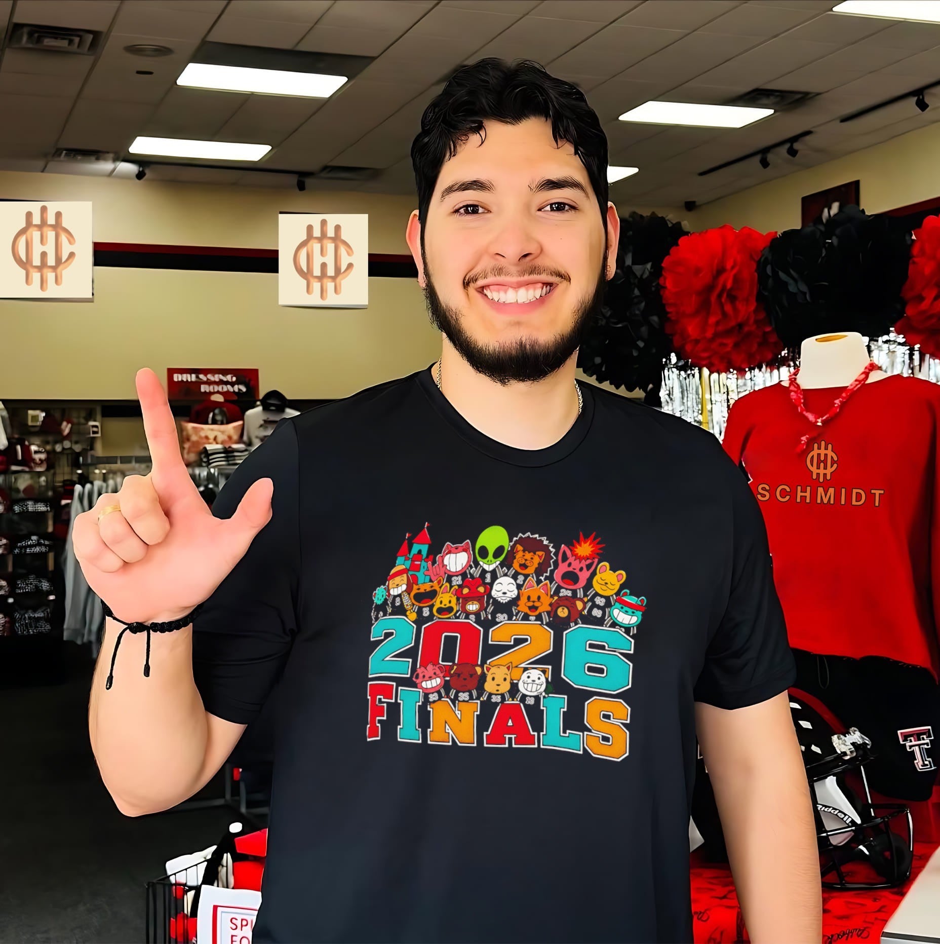 2026 Finals San Antonio Spurs Roster Mascot shirt