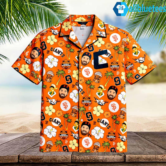 2026 Giants Brandon Belt Hawaiian Shirt Giveaway