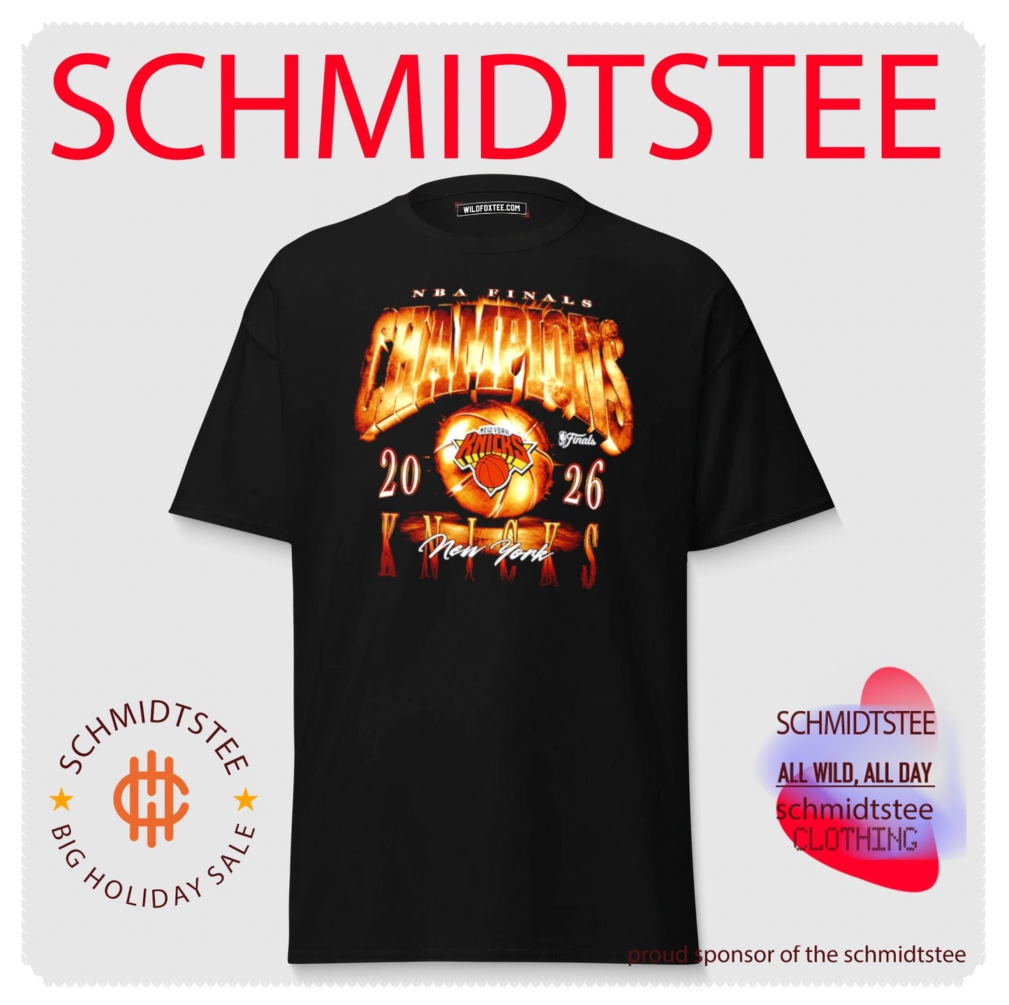 2026 NBA Finals Champions New York Knicks shirt