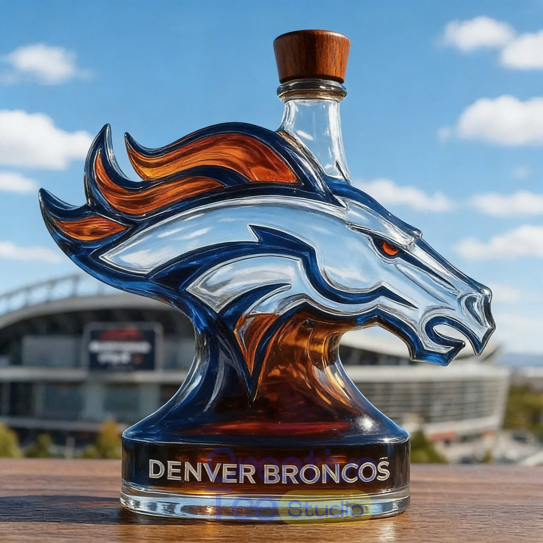 Denver Broncos Limited Edition Whiskey Decanter