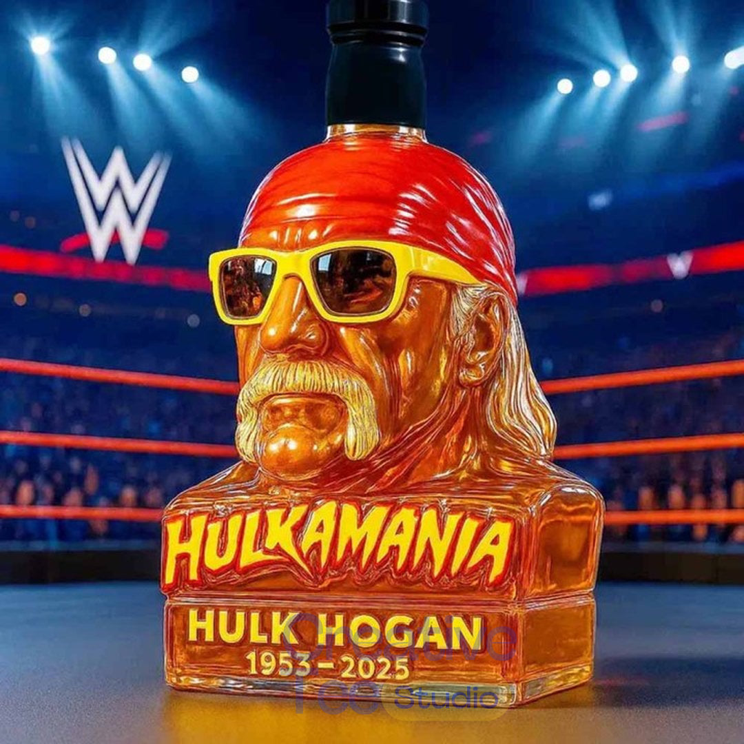 Hulk Hogan 1953 Memorial Limited Edition Whiskey Bottle