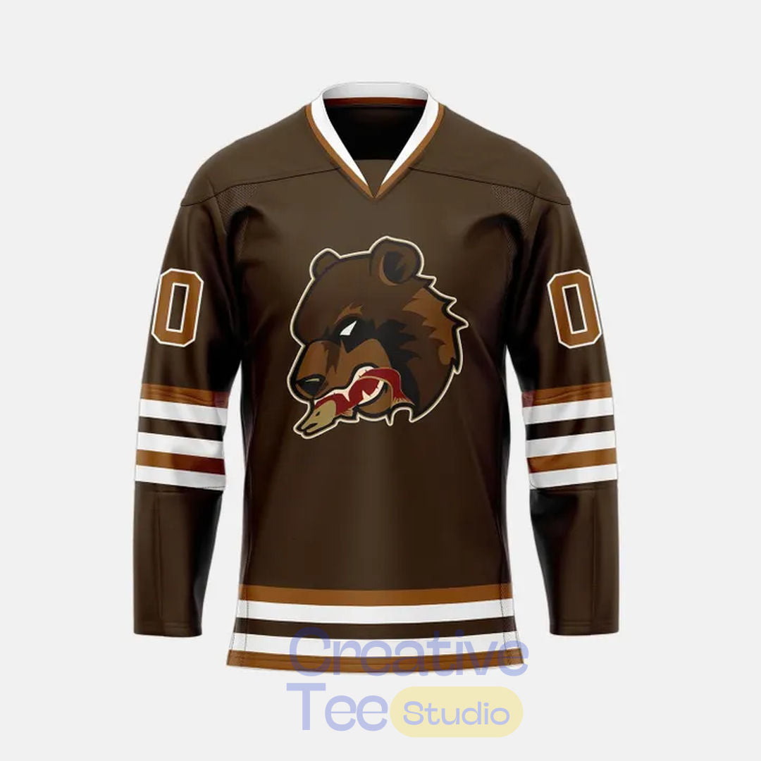 Kenai River Brown Bears 2026 Custom Hockey Jersey