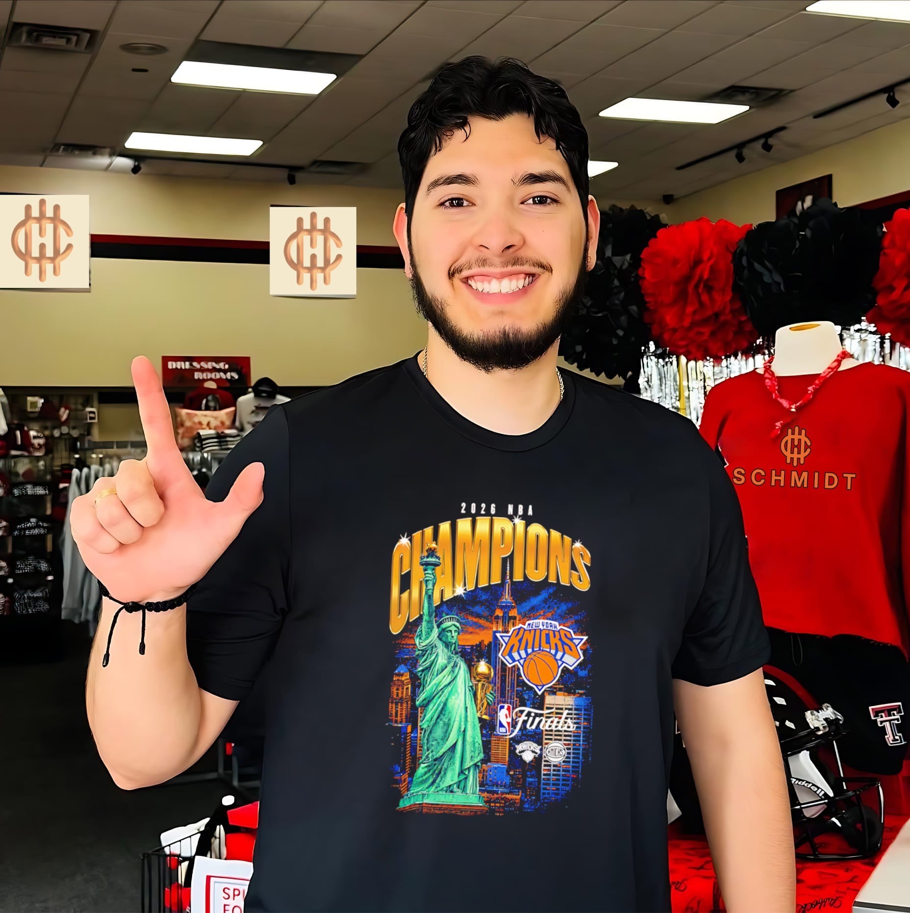 New York Knicks 2026 NBA Finals Champions M&N City shirt