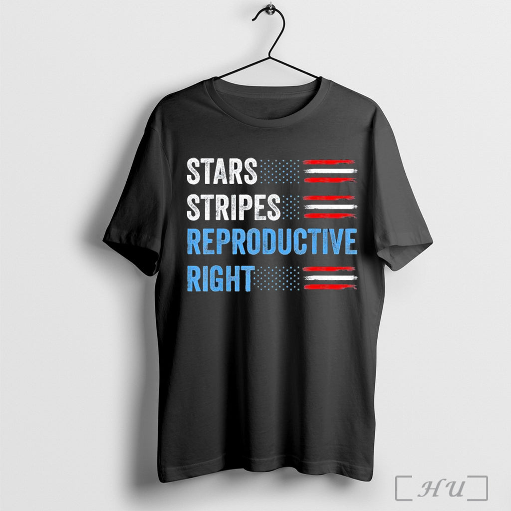 4th Of July Stars Stripes And Reproductive Rights Patriotic T Shirt