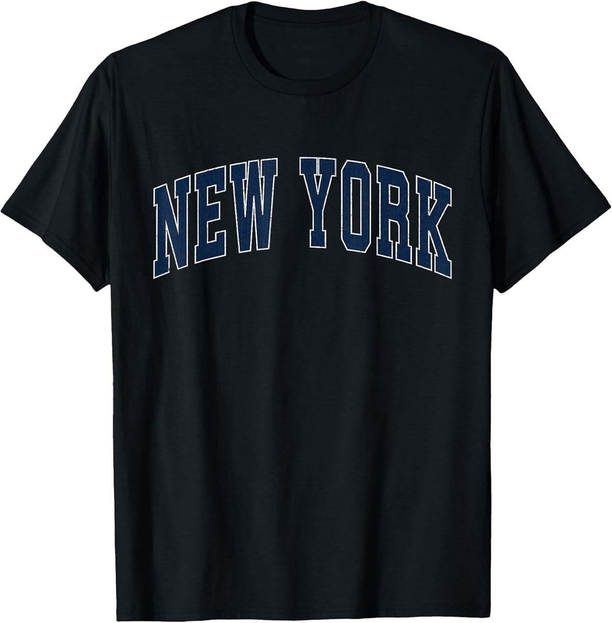 New York NY Vintage Athletic Sports Style 80s 90s T-Shirt