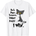 Rock Paper Scissors Throat Punch I Win