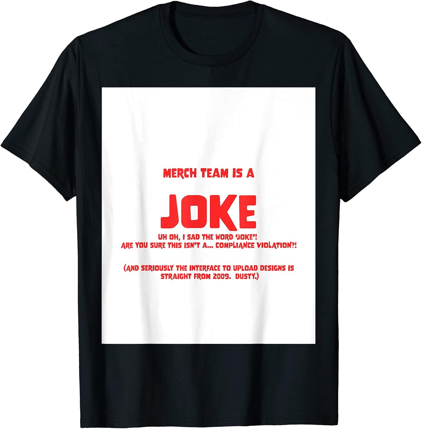 merch Team is a sad joke