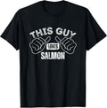 I Love Salmon Funny Text Merch