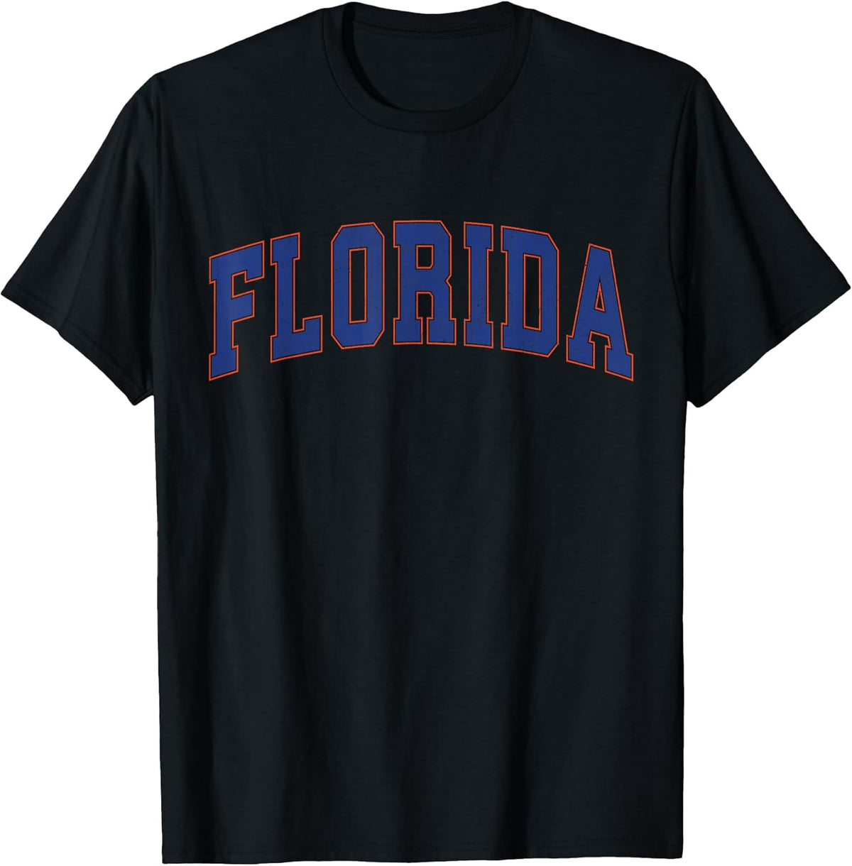 Florida FL Vintage Athletic Sports Orange Style 80s 90s T-Shirt