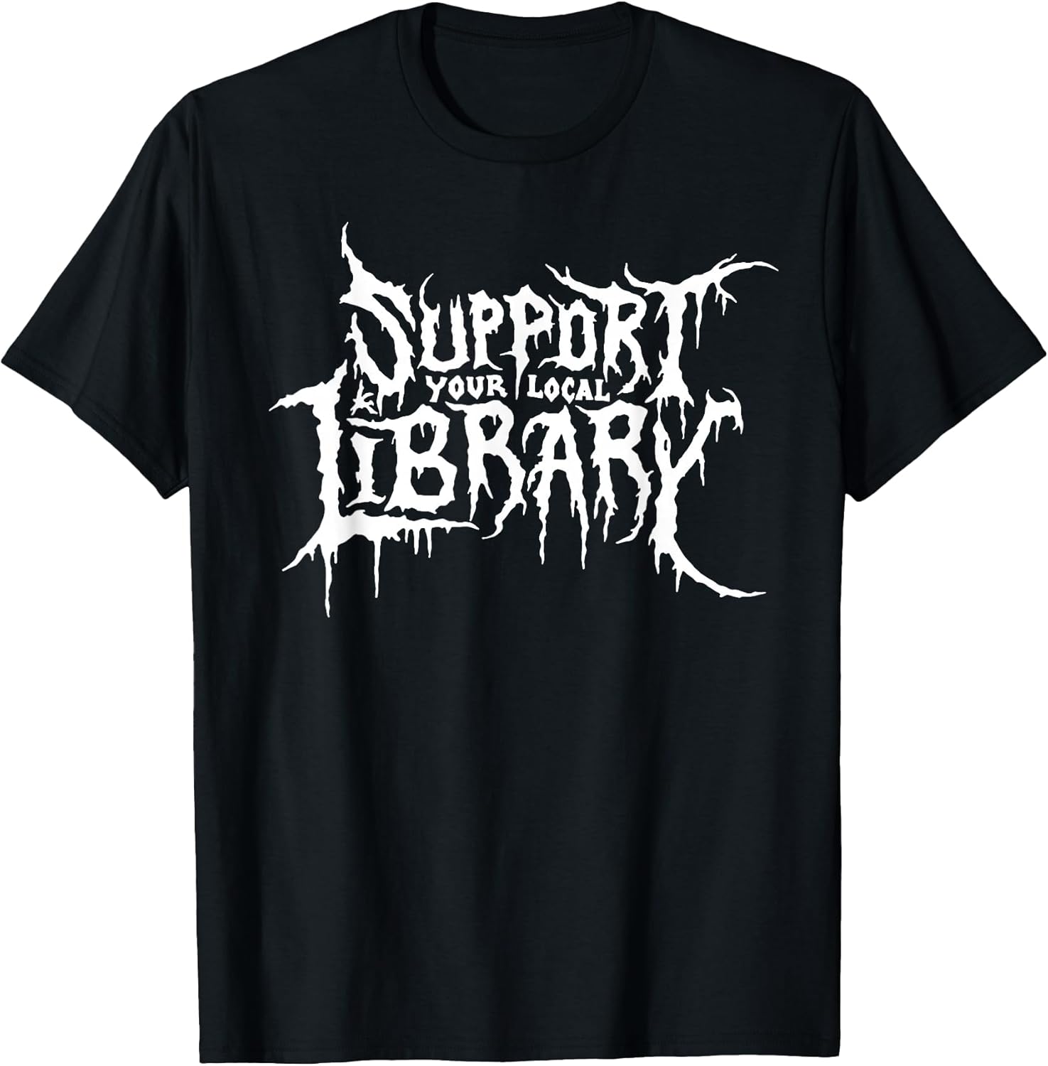 Scary Support Library Gothic Read Culture