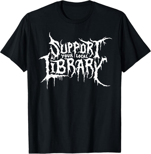 Scary Support Library Gothic Read Culture