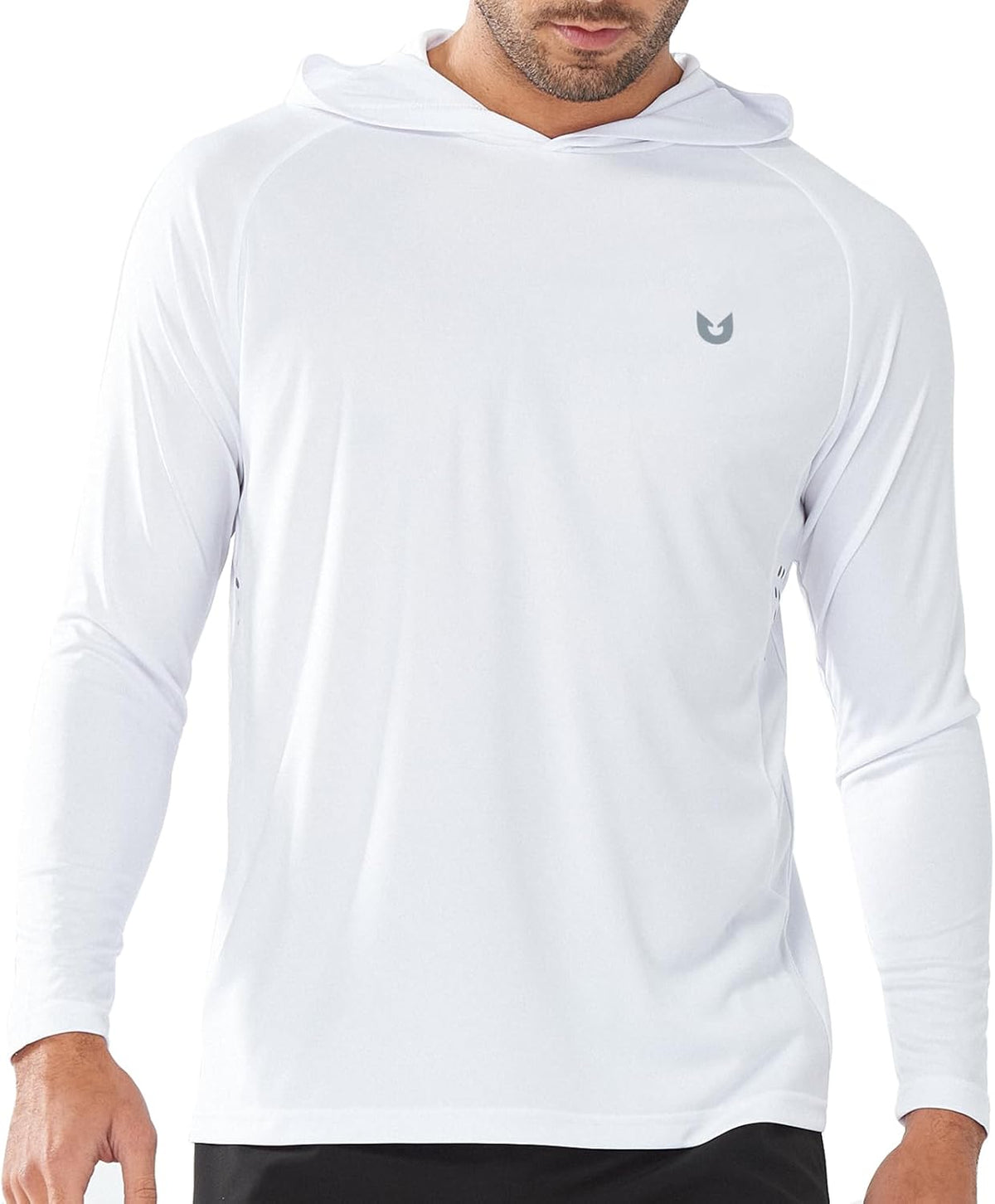 Men's UPF 50+ Shirts Long Sleeve Sun Protection Fishing Swim Beach UV SPF Rash Guard Quick Dry Lightweight