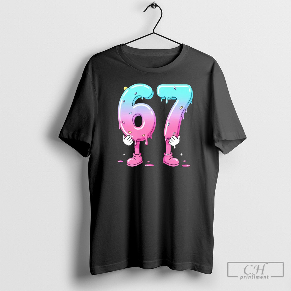 67 Ice Cream Drip Six Seven Meme