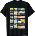 Cassette Tapes Mixtapes, Retro 1980s Music Lover T-Shirt