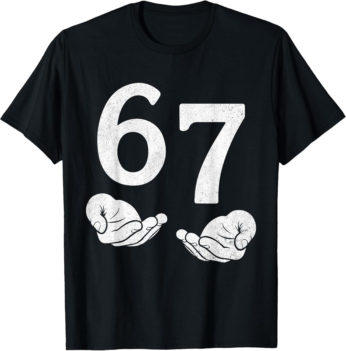 Fun Six Seven 6 7 Funny 67 Gen Alpha Slang 6-7 Meme School T-Shirt