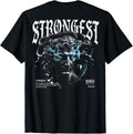 Modern hip hop vintage graffiti urban back print streetwear T-Shirt, Small