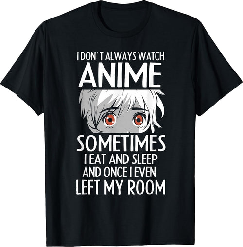 Anime Lover Merch T-Shirts For Teen Girls