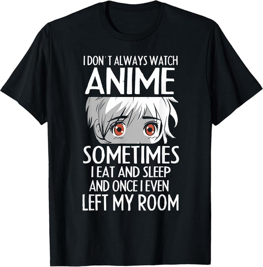 Anime Lover Merch T-Shirts For Teen Girls
