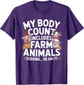 Embarrassing Shirt Farmer Meme Inappropriate Farm Animals T-Shirt
