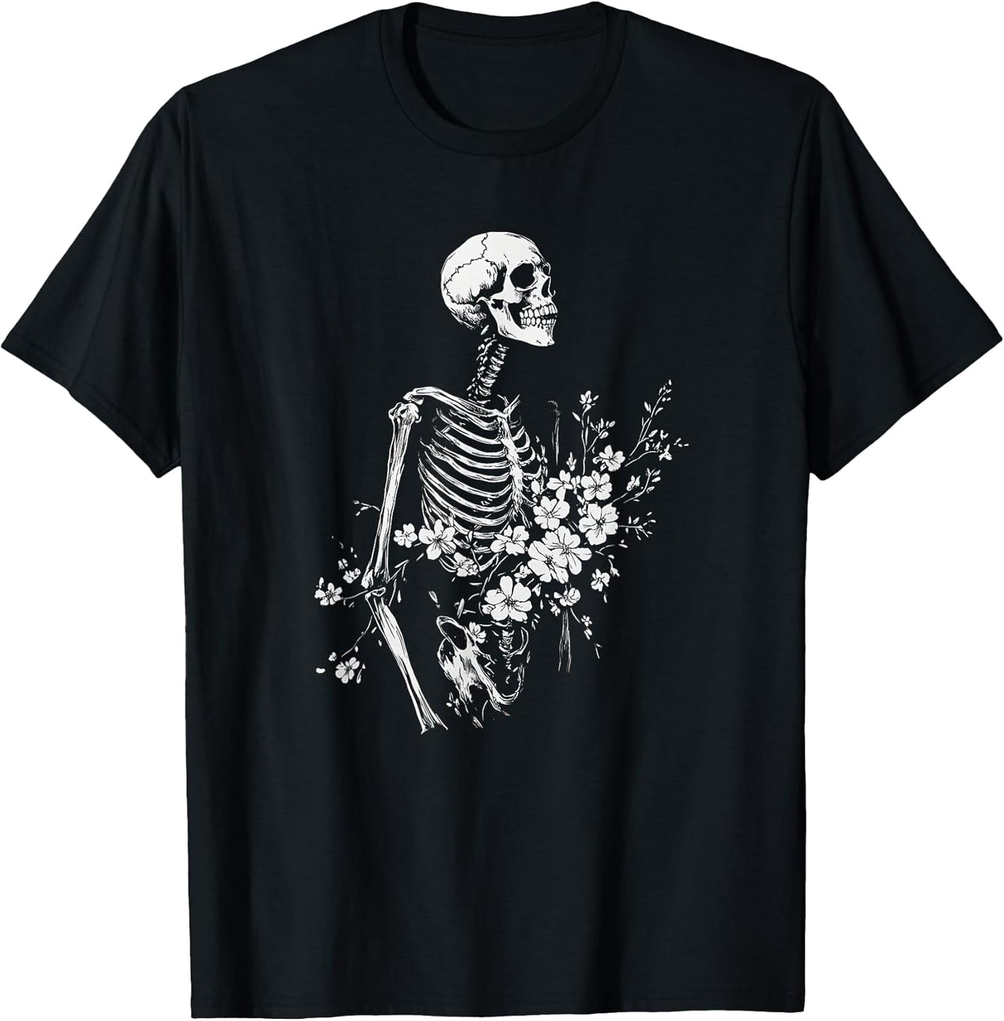 The Floral Goth Skeleton Merch