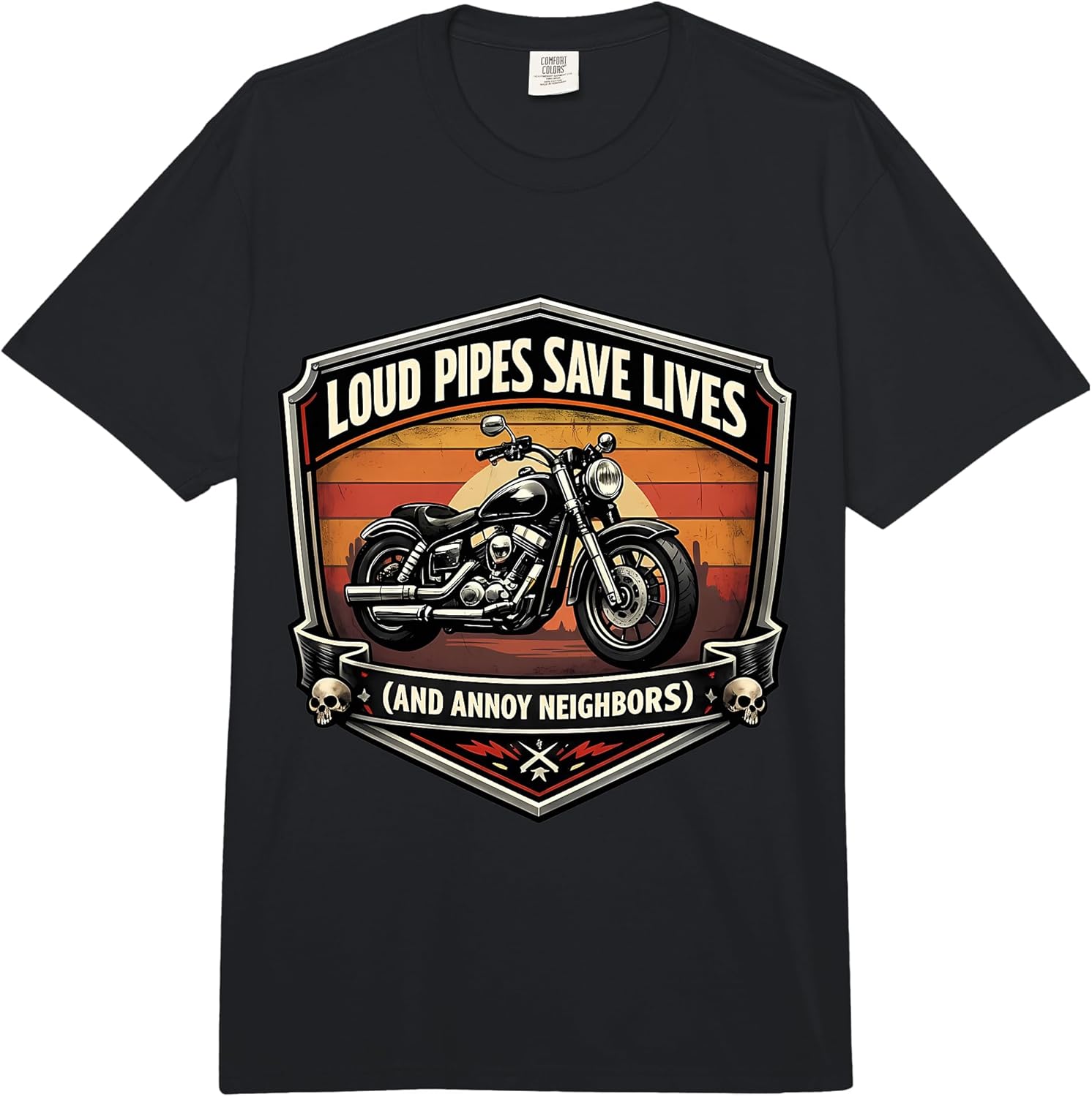 Loud Pipes Save Lives Motorcycle Merch