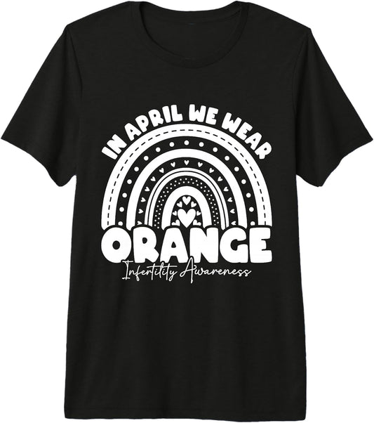 Infertility Awareness Month IVF Orange In April