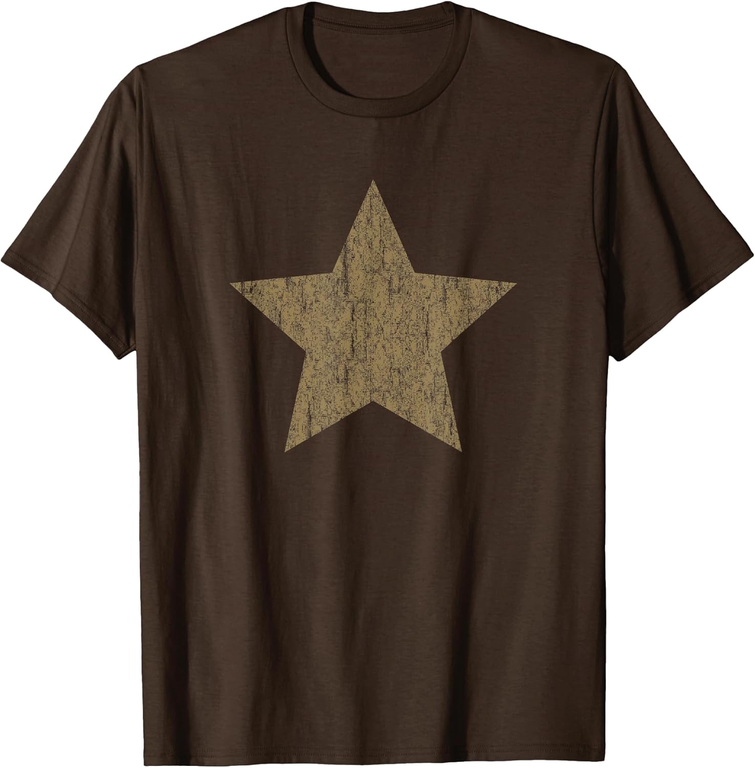 Star Garphics in Distressed Vintage Aesthetic