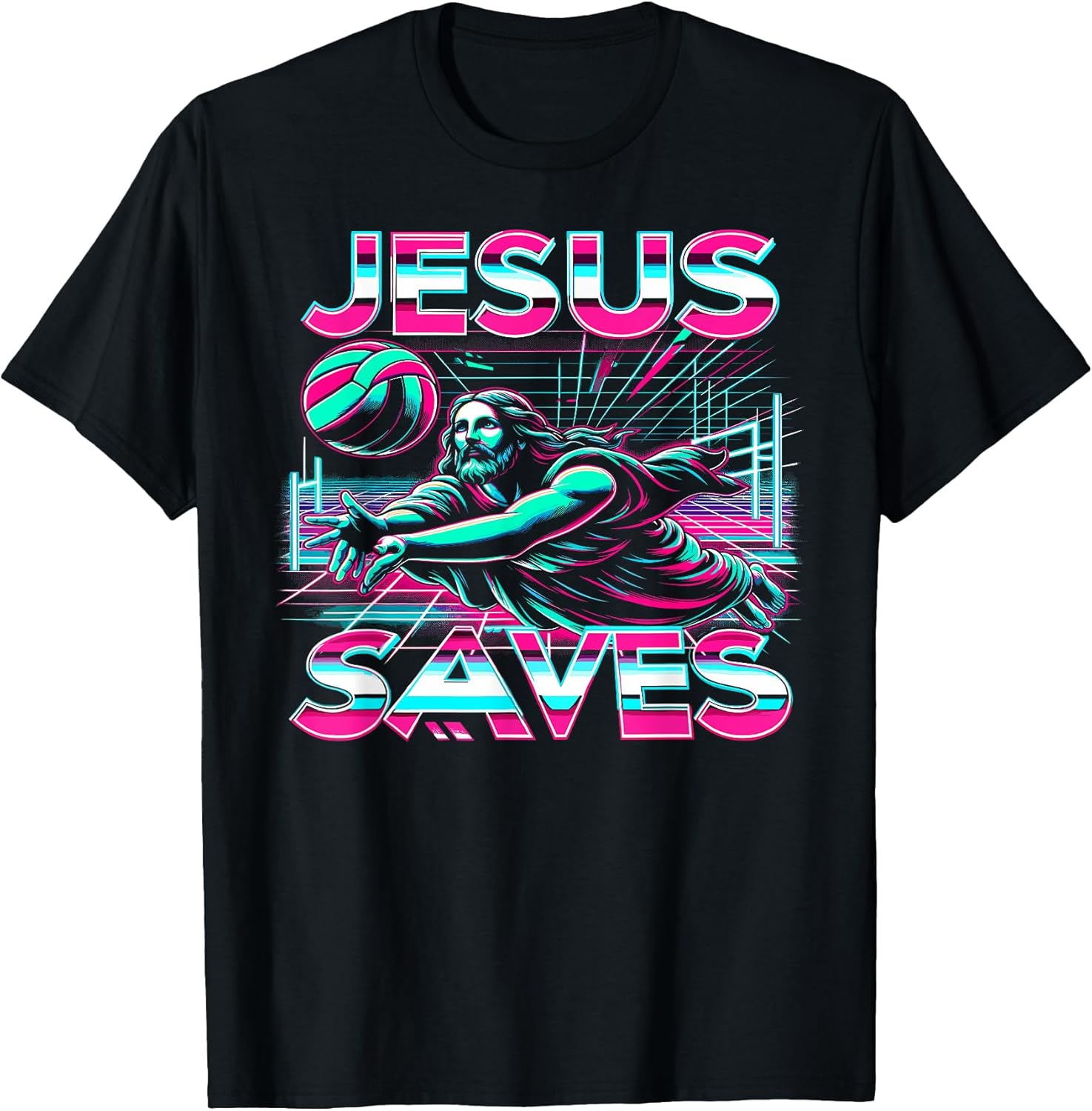 C.J.'s Religious Christian Volleyball Player