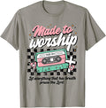 Made To Worship Christian Faith Tee