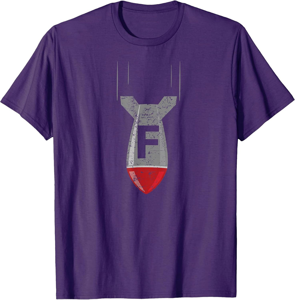 F Bomb Funny Dropping the F Bomb Sarcastic Tee