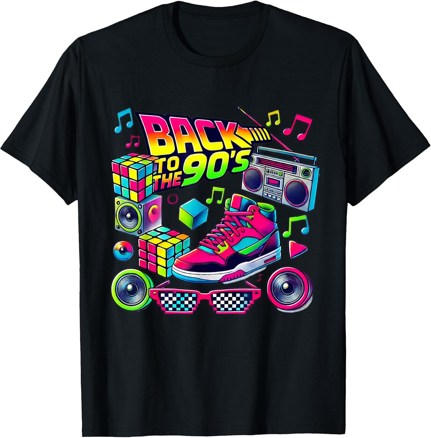 Retro Back To 90's 1990s Tee Gifts