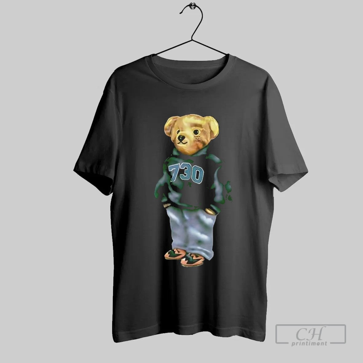 730 Bear Fresh Blank T Shirt
