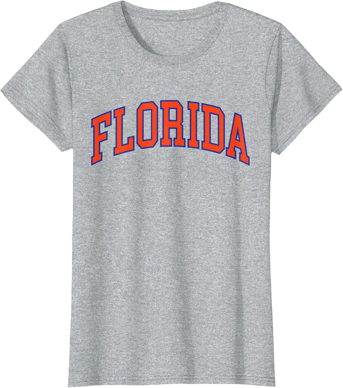 Vintage Florida Men Florida Women Retro Orange Blue FL Tee T-Shirt