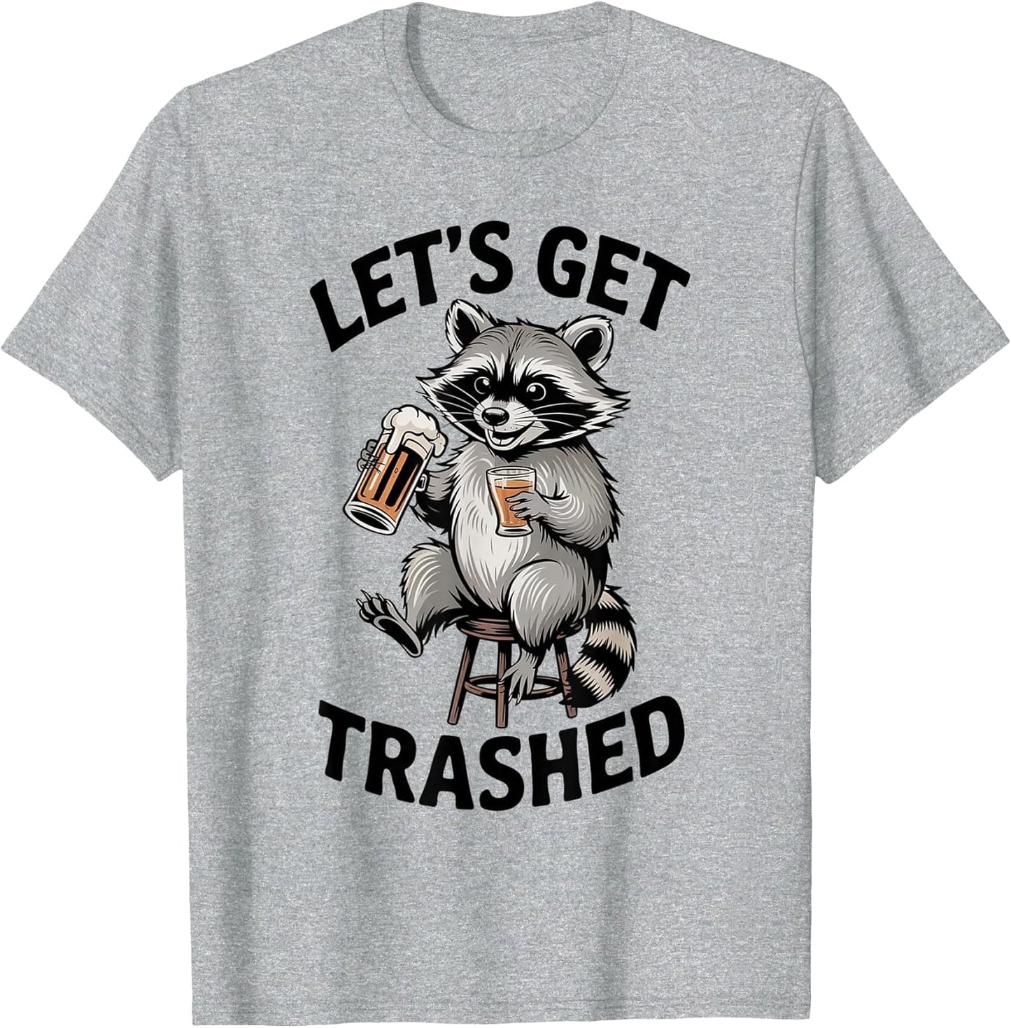 Funny Raccoon Unhinged Meme Gifts Men Women