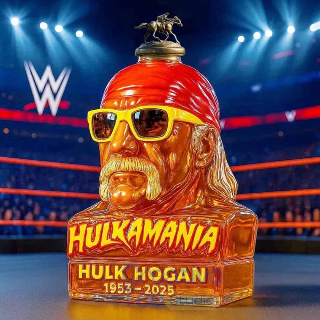 Hulk Hogan 1953 Memorial Limited Edition Whiskey Bottle